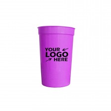20oz Reusable Plastic Stadium Cup BPA-Free